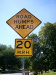 road humps