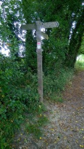 north downs way sign