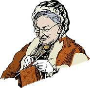 granny knitting