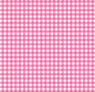 pink gingham